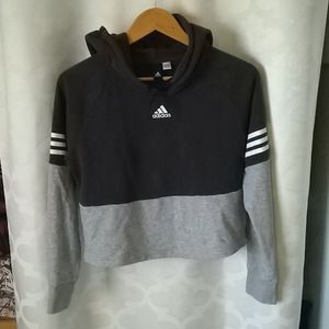 Adidas crop hoodie